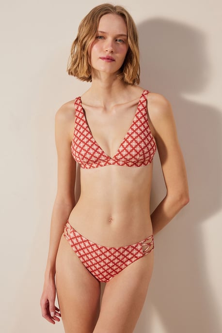 Geometrische Cut-Out Hipster-Bikinislips - Image 5