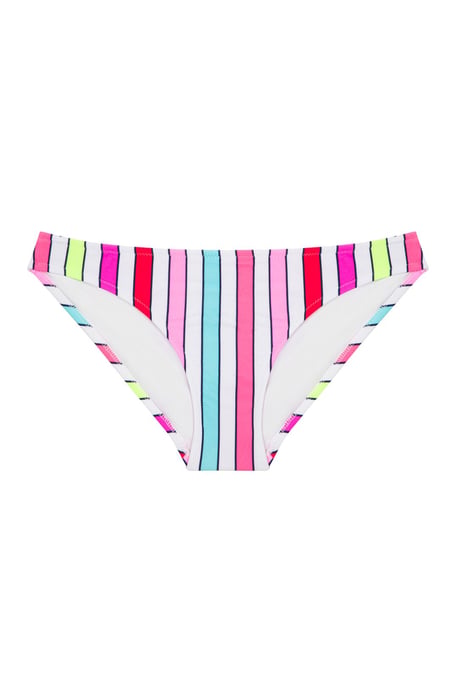 Niedrig geschnittene gestreifte Bikini-Hosentaille - Image 4
