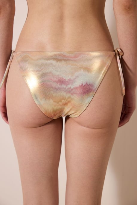 Tie-Dye Low-Rise Bikini-Höschen - Image 2