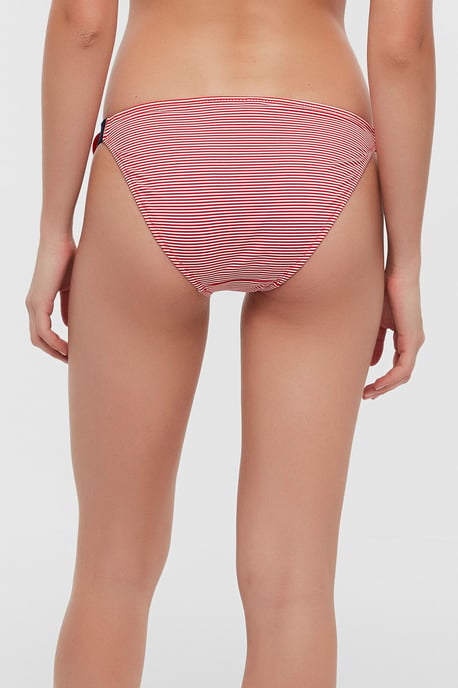 Hüftbund Bikini-Hosen mit Streifen - Image 3