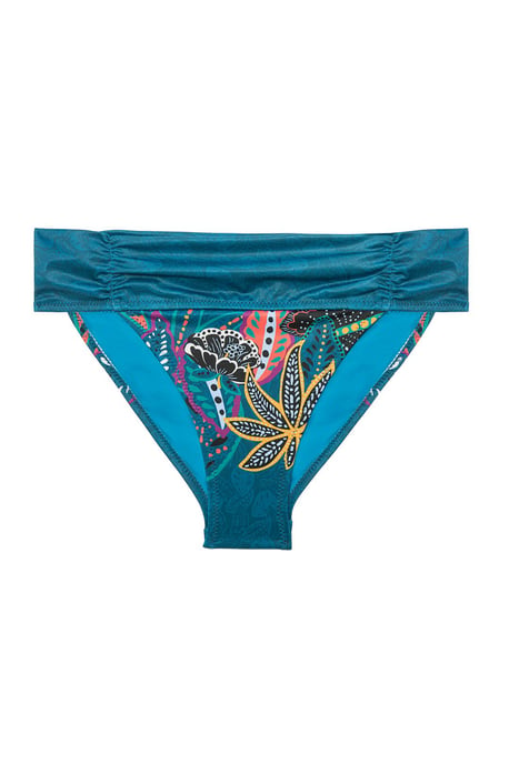 Blumige Tiefer Schnitt Hipster Bikini-Höschen - Image 5