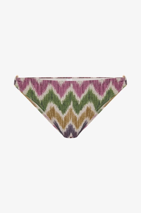 Mittel-Taille Geometrische Hipster Bikini-Höschen - Image 5