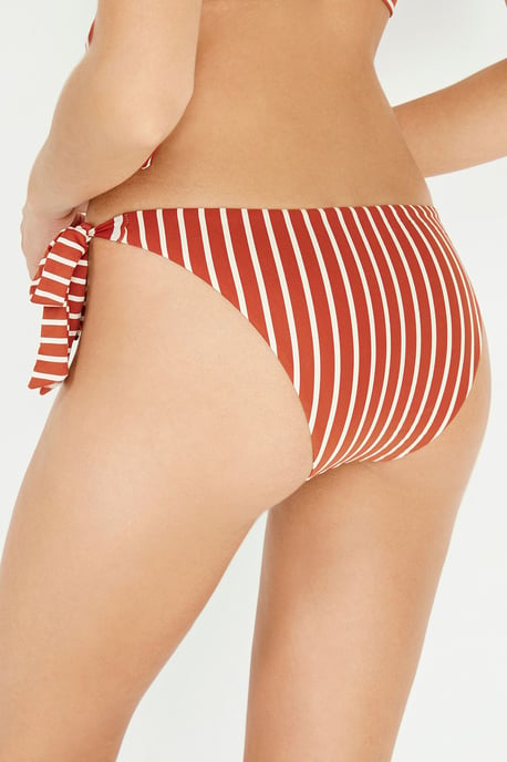 Niedrig geschnittene gestreifte Brasilianische Bikini-Hosen - Image 2