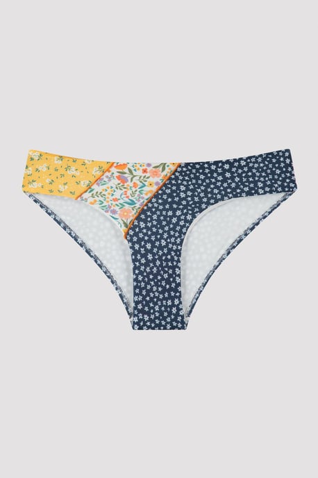 Blumige Mid-Waist Hipster-Bikiniunterteile - Image 4