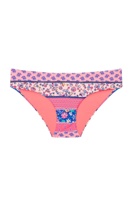 Florale Mid-Waist Hipster-Bikini-Hosen - Image 3
