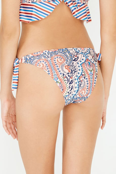 Paisley Low-Waist Brasilianische Bikini-Hosen - Image 2