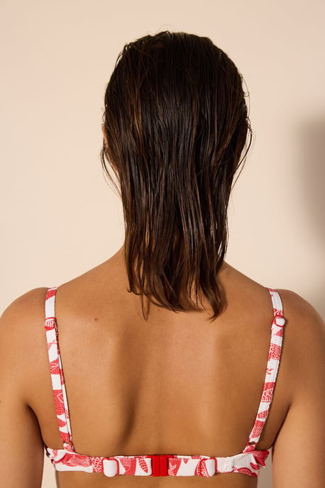 Bedrucktes Bikinitop mit Bügel - Image 2