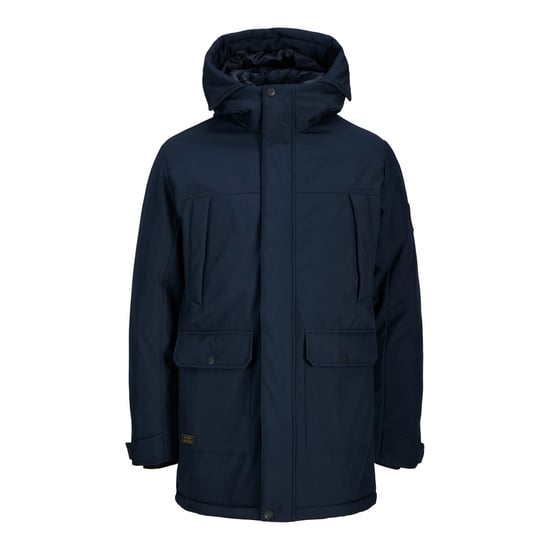 Jack & Jones Finn Softshell Parka Blau - Image 1