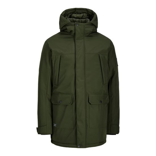 Jack & Jones Finn Softshell Parka Grun - Image 1