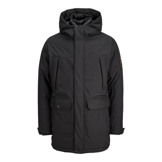 Jack & Jones Finn Softshell Parka Schwarz - Image 1