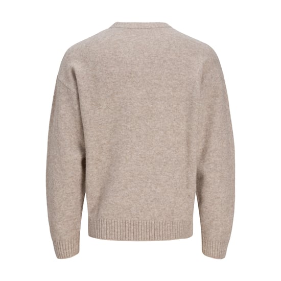 Jack & Jones Soho Ollie Knit Crew Neck Beige - Image 2