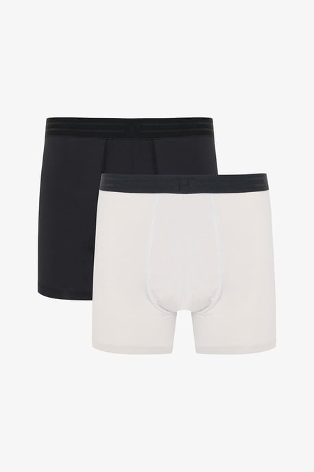 Herren Mittelhohe Jersey-Boxershorts - Image 1