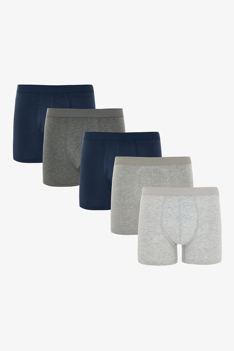 5er-Pack Baumwollmischung Boxershorts - Image 1