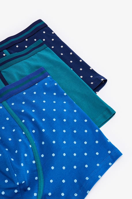 3er-Pack gepunktete Baumwoll-Boxershorts - Image 5