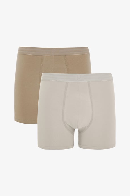 2er-Pack Baumwoll-Elasthan Boxershorts - Image 1