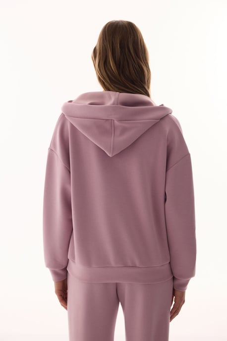 Oversized V-Neck Strick-Hoodie - Image 3