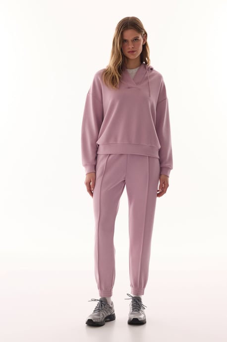 Oversized V-Neck Strick-Hoodie - Image 5