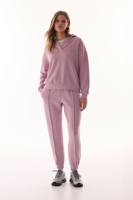 Oversized V-Neck Strick-Hoodie - Image 6