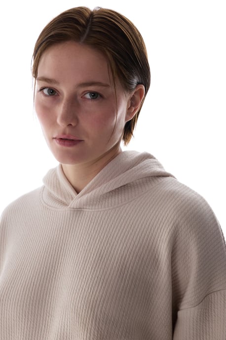 Übergroßer Strick-Hoodie - Image 4