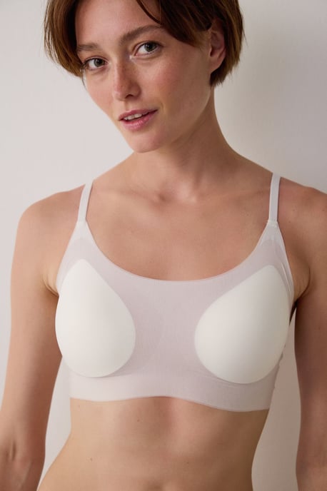  gepolsterter gestrickter Bralette - Image 3