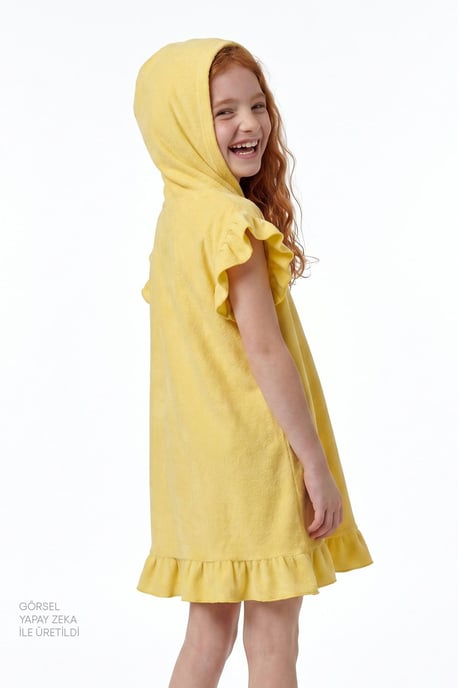 Jugend Mini Strick-Top mit vorne gebundenem Kaftan Überwurf - Image 2
