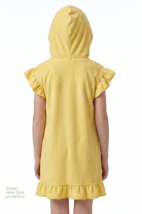 Jugend Mini Strick-Top mit vorne gebundenem Kaftan Überwurf - Image 3