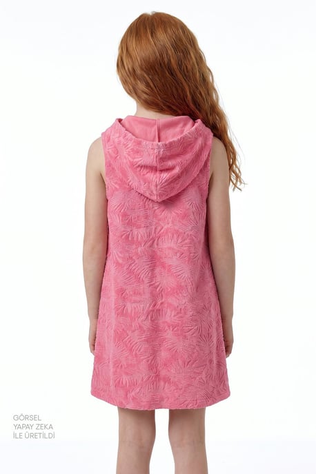 Strukturiertes Strick Mini-Kaftan Überwurf - Image 3