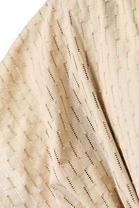 Übergroßer Baumwoll-Textur-Mini-Kaftan - Image 4