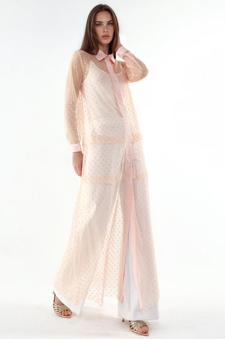 Maxi-Punkte Chiffon Strandüberwurf - Image 2