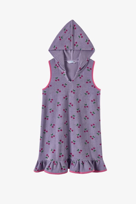 Bedruckter Strick-Mini-Kaftan-Überwurf - Image 3