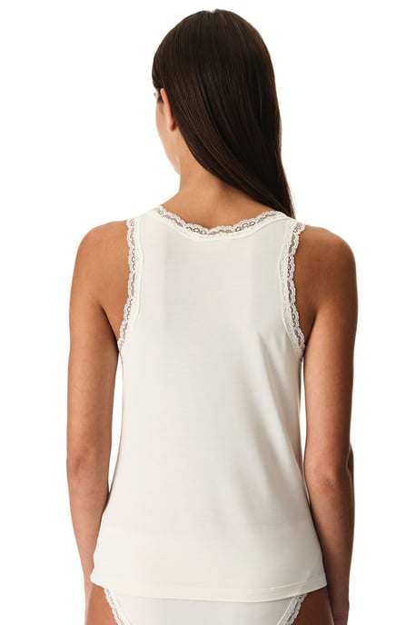 Spitzenbesetzte Strick-Cami-Bluse - Image 5
