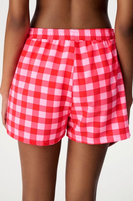Kariertes Baumwoll-Boardshorts zum Hineinschlüpfen - Image 2
