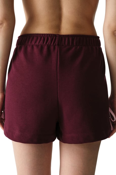Damen Oversized Gestrickte Jersey-Shorts mit Schleifendetail - Image 2
