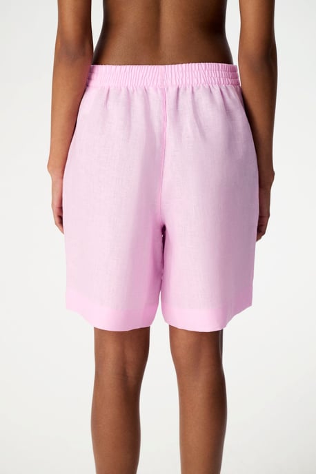 Penti Damenshorts aus Leinen, tailliert - Rosé - Image 2