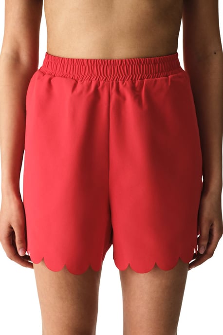 Penti Damen-Shorts mit mittelhohem Bund zum Hineinschlüpfen - Rot - Image 1