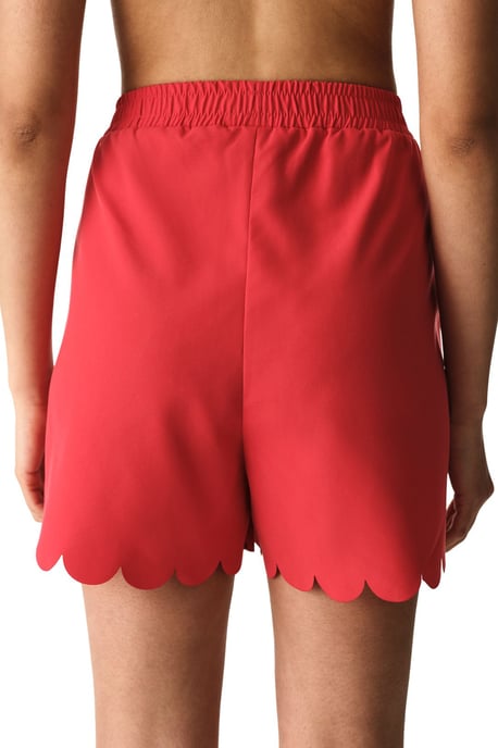 Penti Damen-Shorts mit mittelhohem Bund zum Hineinschlüpfen - Rot - Image 2