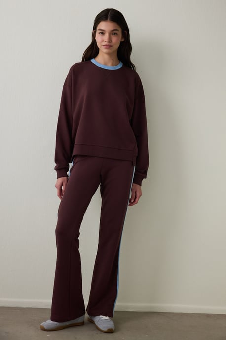 Übergroßer Rundhals-Sweatshirt - Image 2