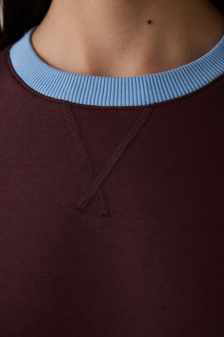 Übergroßer Rundhals-Sweatshirt - Image 6