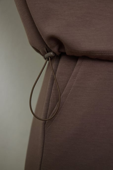 Damen Crop Half-Zip Sweatshirt - Image 6