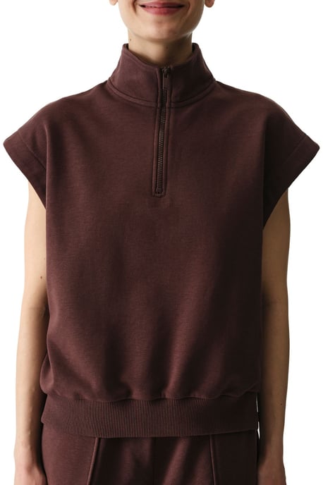 Ärmelloses Halbzip-Sweatshirt - Image 3