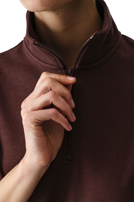 Ärmelloses Halbzip-Sweatshirt - Image 6