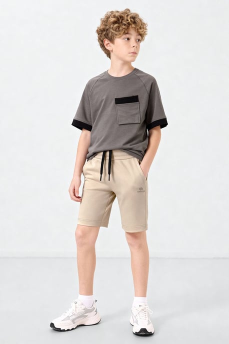 Jugend Shorts mit Kordelzugbund - Image 2