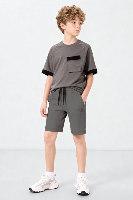 Jugend Shorts mit Kordelzugbund - Image 2