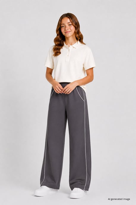 Jugend Sweatpants mit weitem Bein und elastischem Bund - Image 1