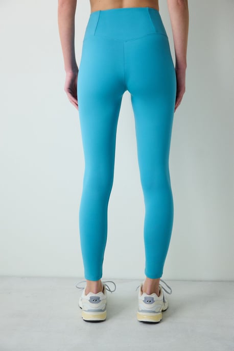 Knöchellange Strickjersey-Tights - Image 3