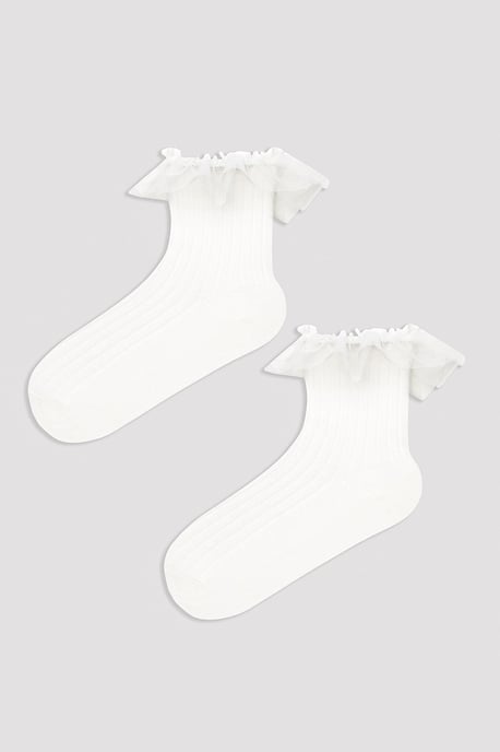Rüschen Crew Socken - Image 2