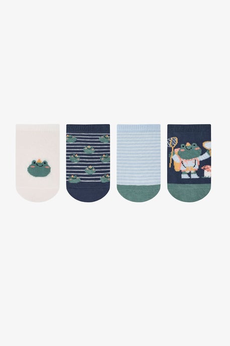 Jugend 4er-Pack Crew-Socken - Image 1