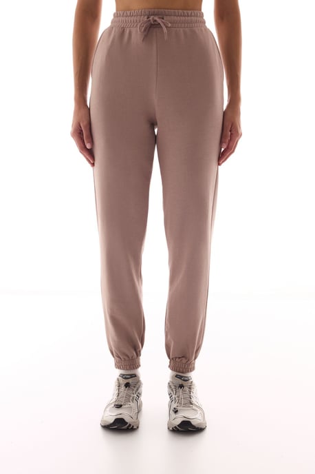 Übergroße Baumwollmischung tapered Sweatpants - Image 2