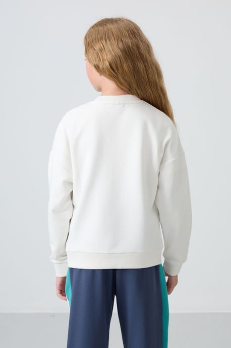 Jugend Unisex Baumwoll-Mischung Sweatshirt - Image 5