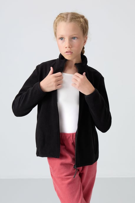 Jugend Unisex Kapuzenzip-Sweatshirt - Image 5